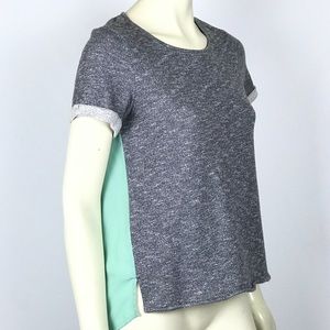 Market & Spruce Xander Woven Sheer Green Mint Back